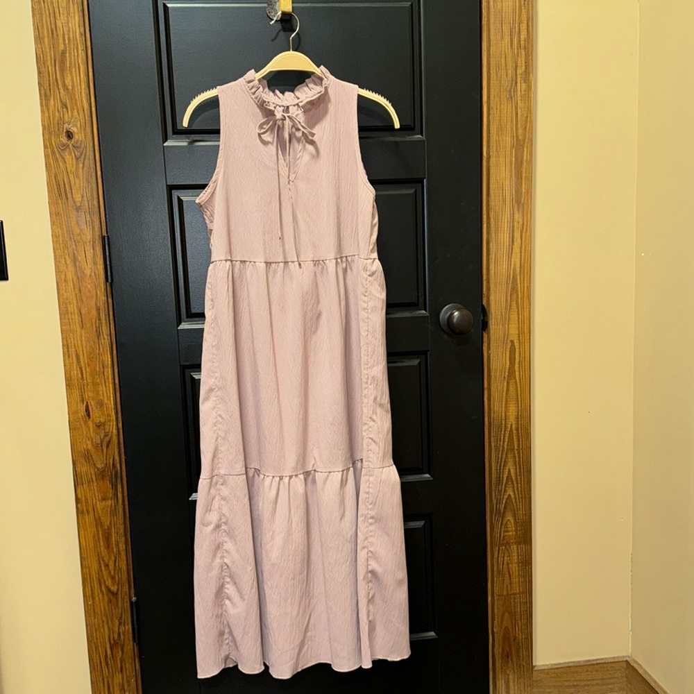 Sleeveless midi
